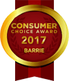 Consumer Choice Award Barrie - 2017